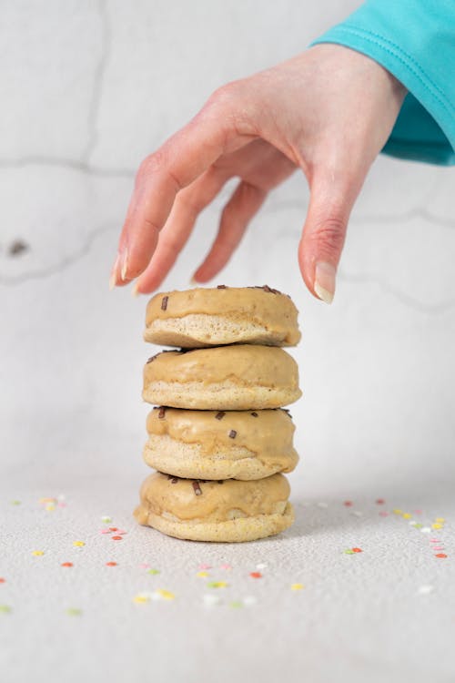 Foto profissional grátis de alimento, assados, biscoitos de chocolate