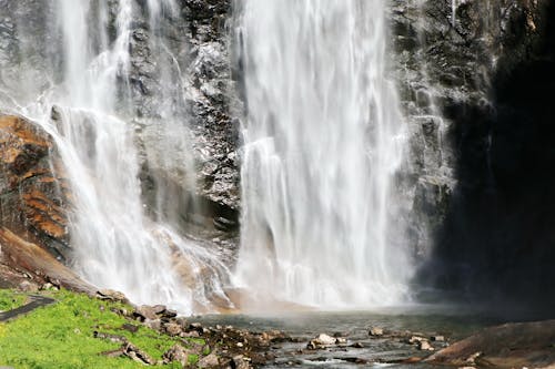 Бесплатное стоковое фото с водопад, небольшой бассейн, окружающая среда