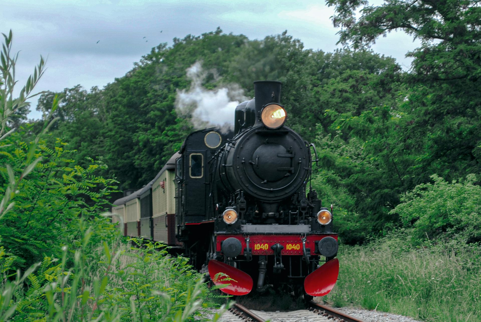 Steam Train in Kerkrade, Netherlands