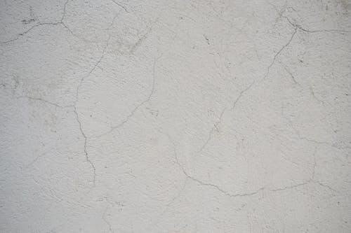 White Wall With Cracks 