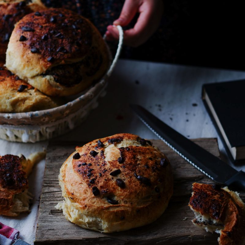 Greek Koriander Spiced Rolls