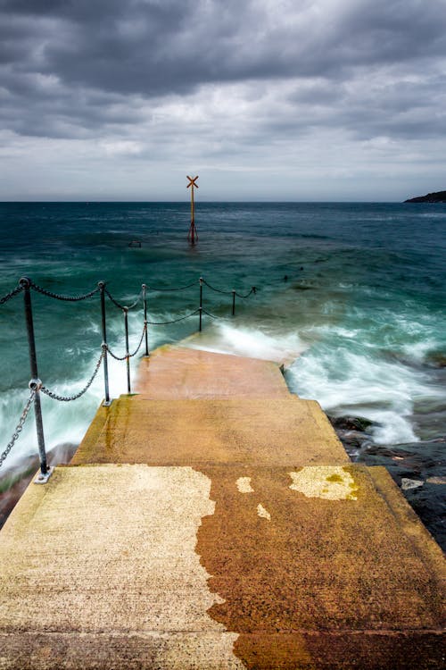 Free View of a Pier Stock Photo