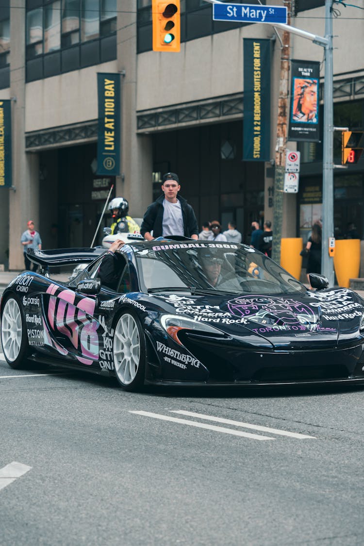 Photo Of Mclaren P1 On Road