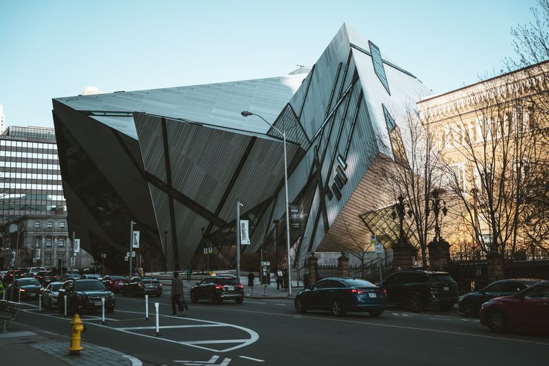 Michael Lee-Chin Crystal facade of the Royal Ontario Museum in Toronto
