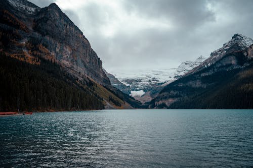 Gratis lagerfoto af banff national park, bjerge, louise søen