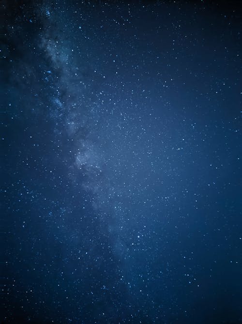 Free Starry Night Sky over Starry Night Stock Photo