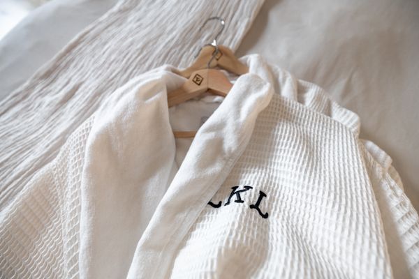 Waffle Knit Spa Robe