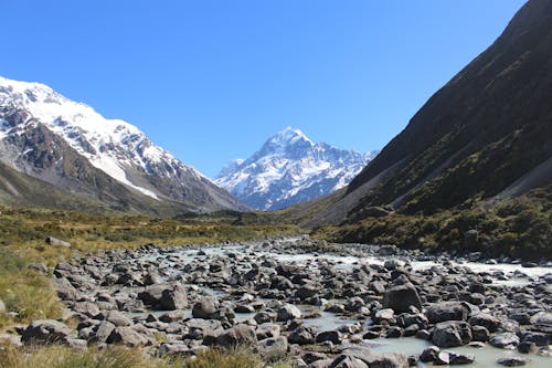 Kostenloses Stock Foto zu backpacking, berge, fluss