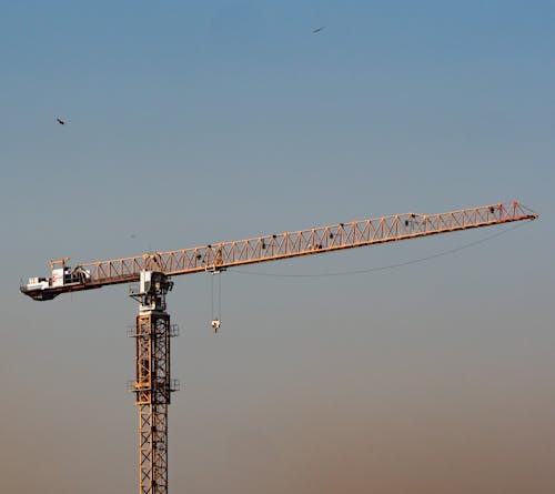 Free Brown Metal Crane Under Blue Sky Stock Photo