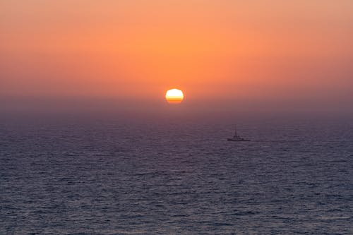 Immagine gratuita di acqua, alba, crepuscolo