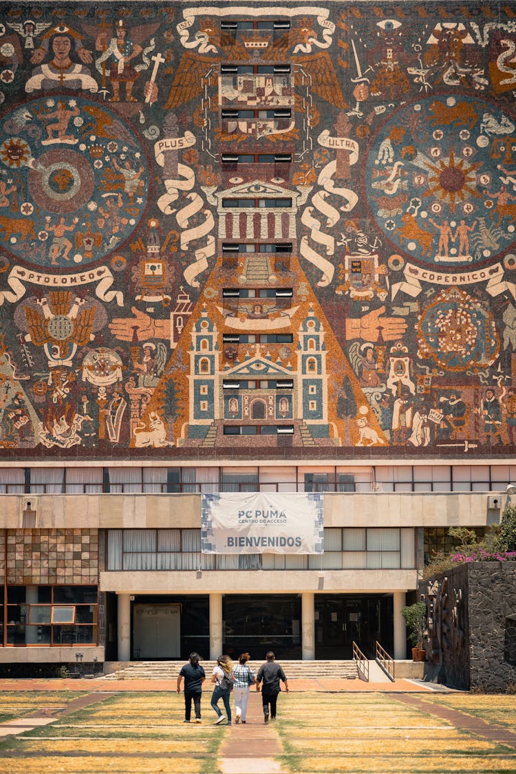 Facade Of University Library