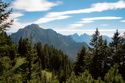 Free Bavarian mountain scape  Stock Photo