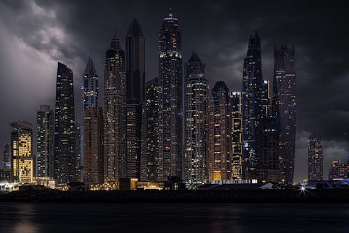 Skyscrapers at Night