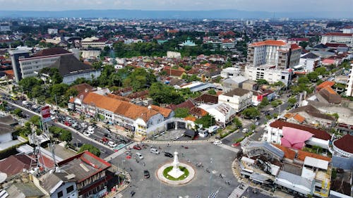 Imagine de stoc gratuită din clădiri, fotografie cu drona, Indonezia