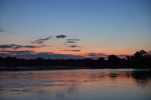 Free A River during a Twilight Stock Photo