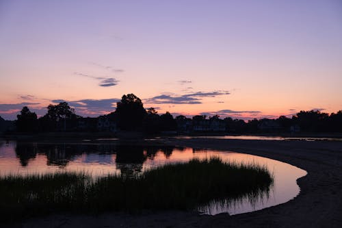 Free A Shore during Twilight Stock Photo