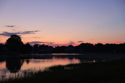 Free A River during a Twilight Stock Photo