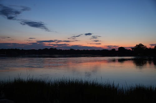 Free A River during a Twilight Stock Photo