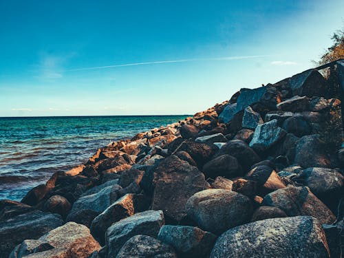 Kostnadsfri bild av hav, himmel, landskap