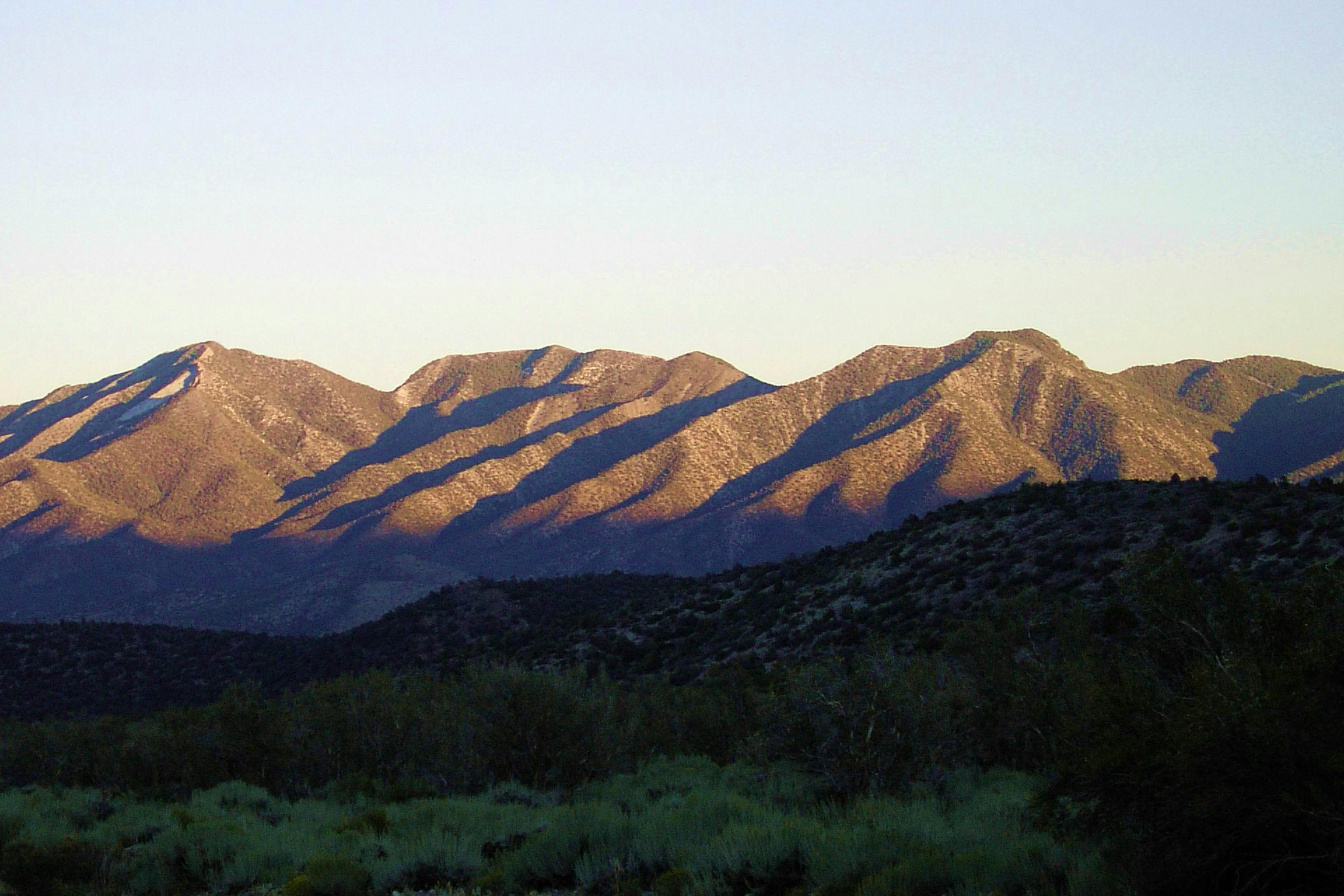 Free stock photo of desert, mountains, sunset