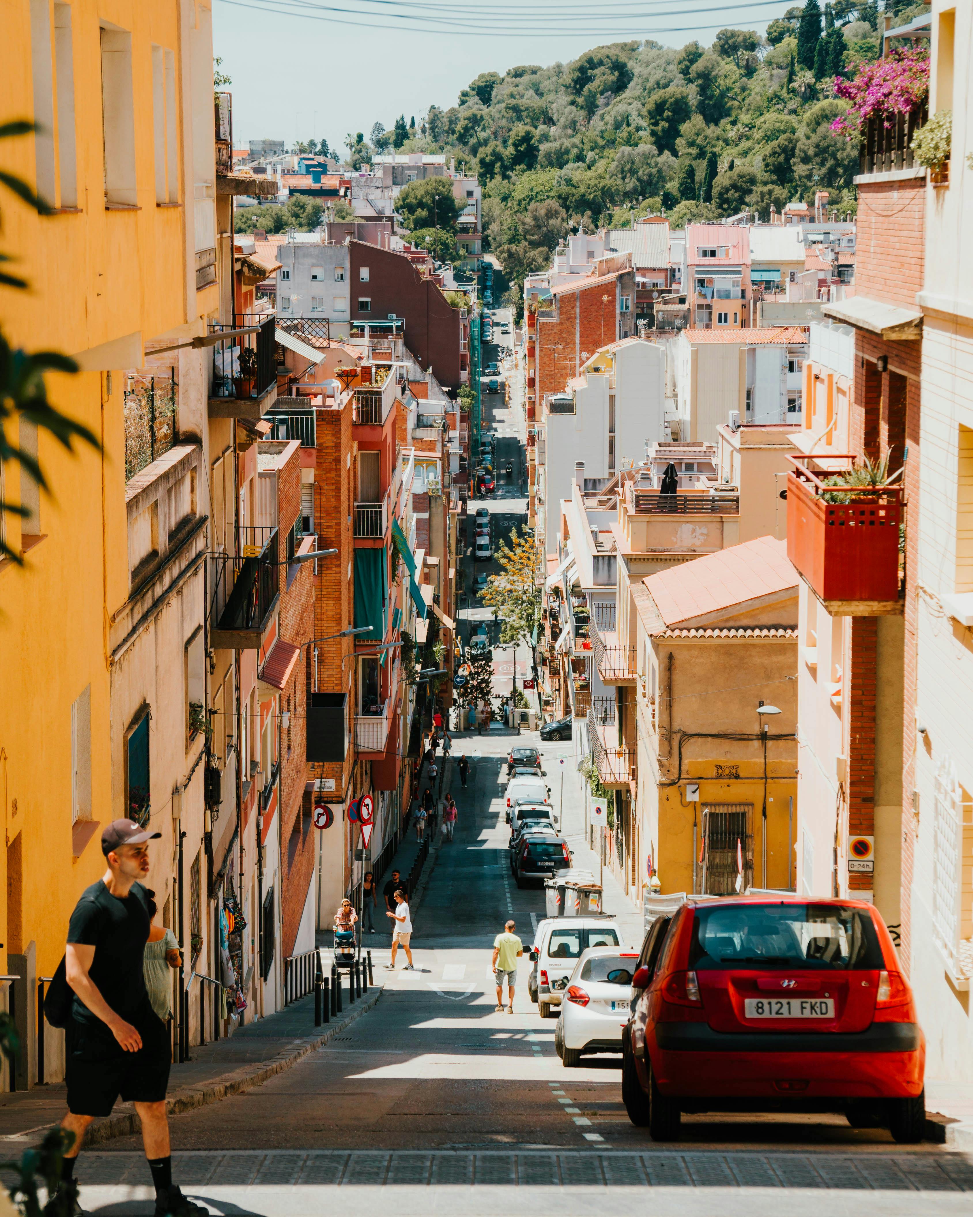 steep street