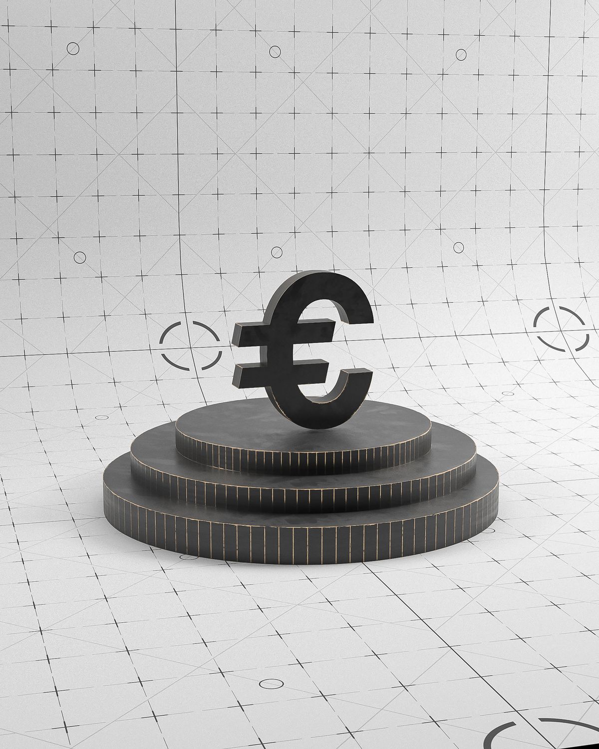 Abstrakte Darstellung von Balance
