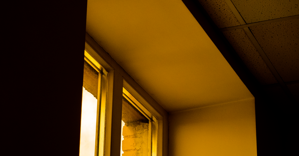 Low Angle Shot of a Window Frame · Free Stock Photo