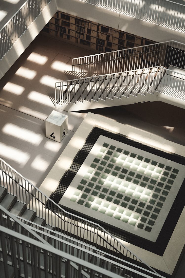 Interior Design Of The Stuttgart Public Library