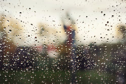 Immagine gratuita di bagnato, finestra di vetro, gocce di pioggia