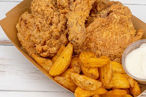 Close Up Photo of Friend Chicken · Free Stock Photo