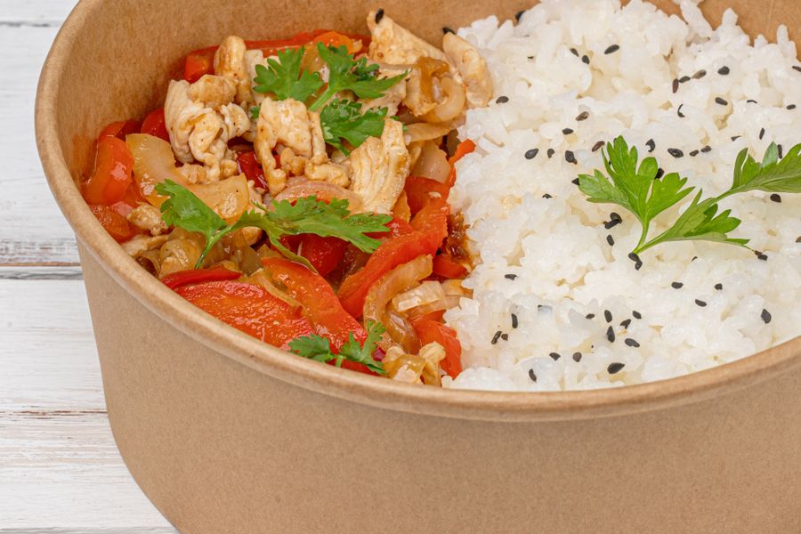 Suya Chicken Grain Bowl