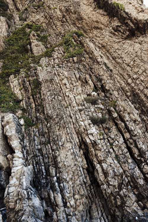 Gratis lagerfoto af antenne, droneoptagelse, erosion