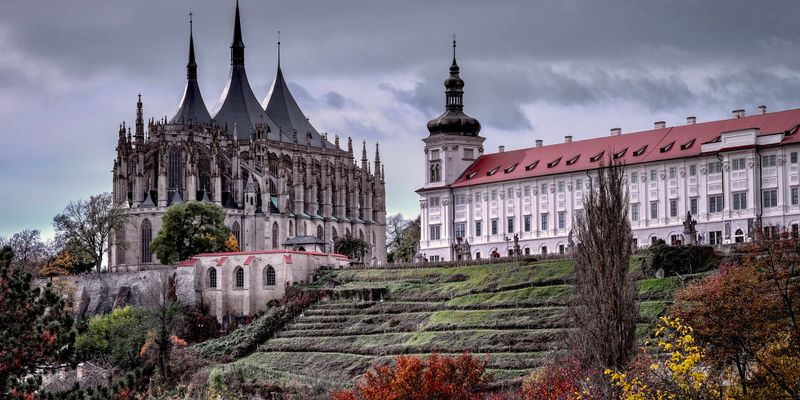 La catedral de Santa Bárbara, en Kutná Hora
