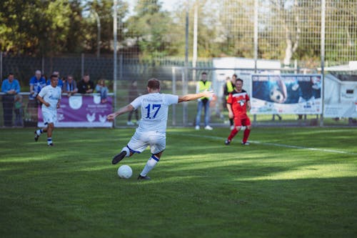 Soccer Players on the Field