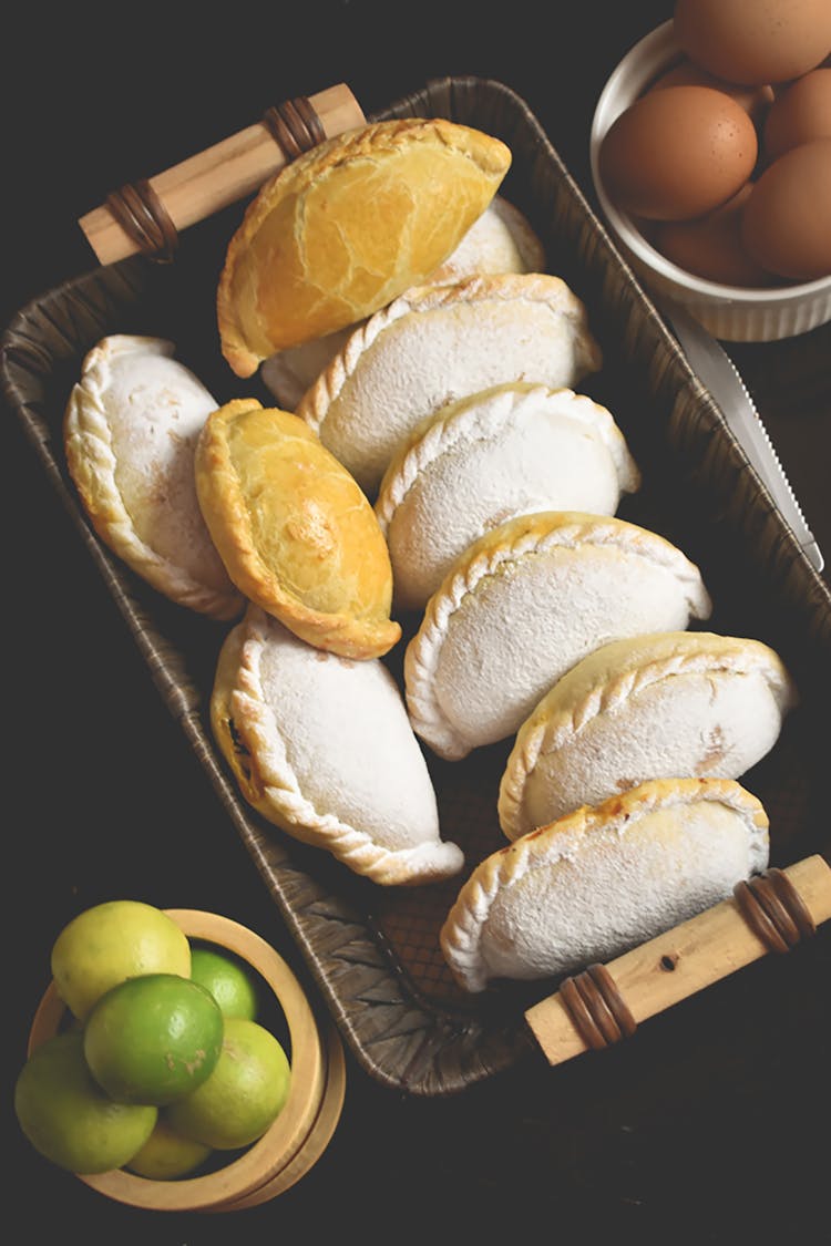 Empanadas In A Basket 