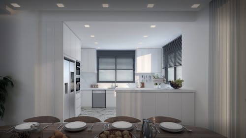 White Cabinets in the Kitchen