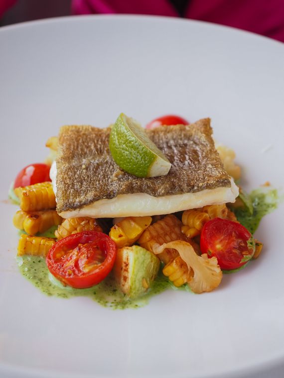Grilled Sea Bass