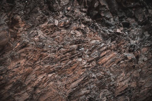 Close-up of Rough Rock Surface