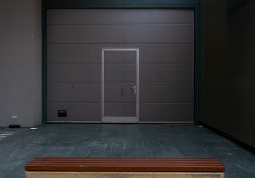 Door on Garage Wall