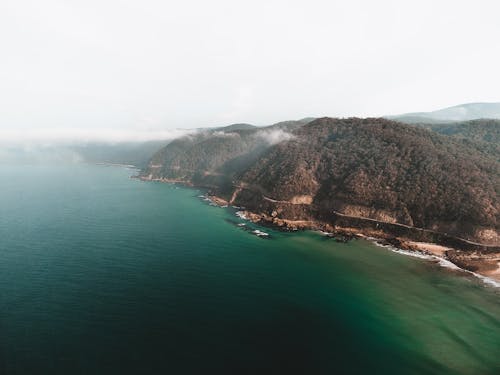 Birds Eye View of an Island