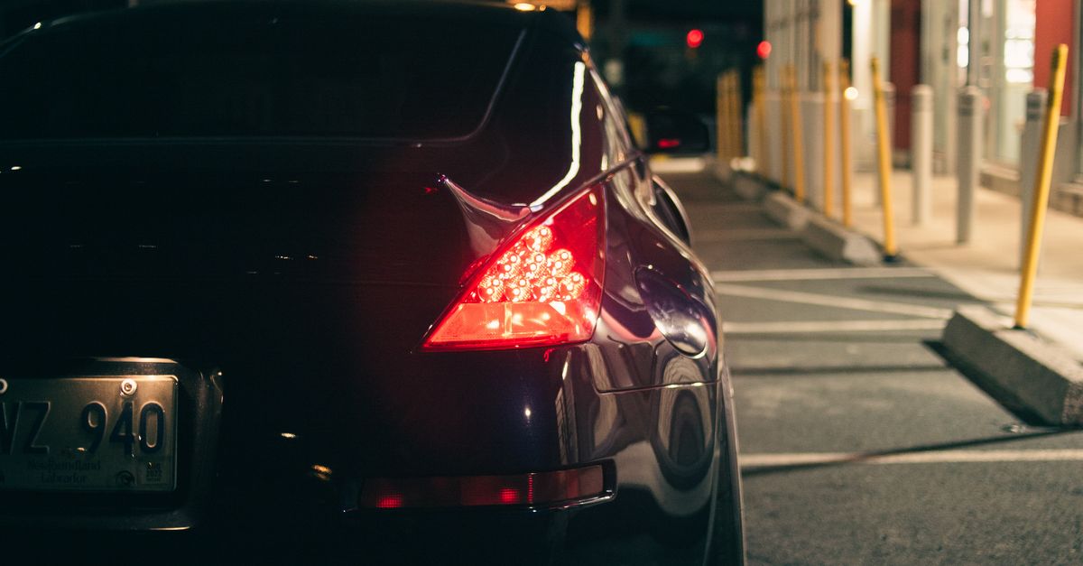 The Rear of a Nissan 350z · Free Stock Photo