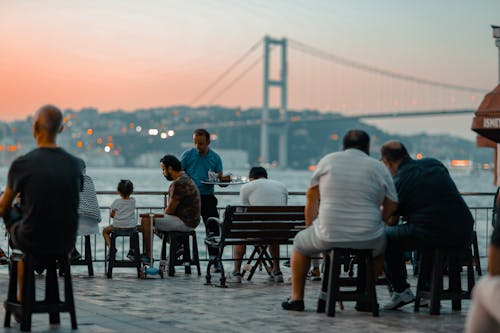 Foto stok gratis berjalan kaki, duduk, Istanbul