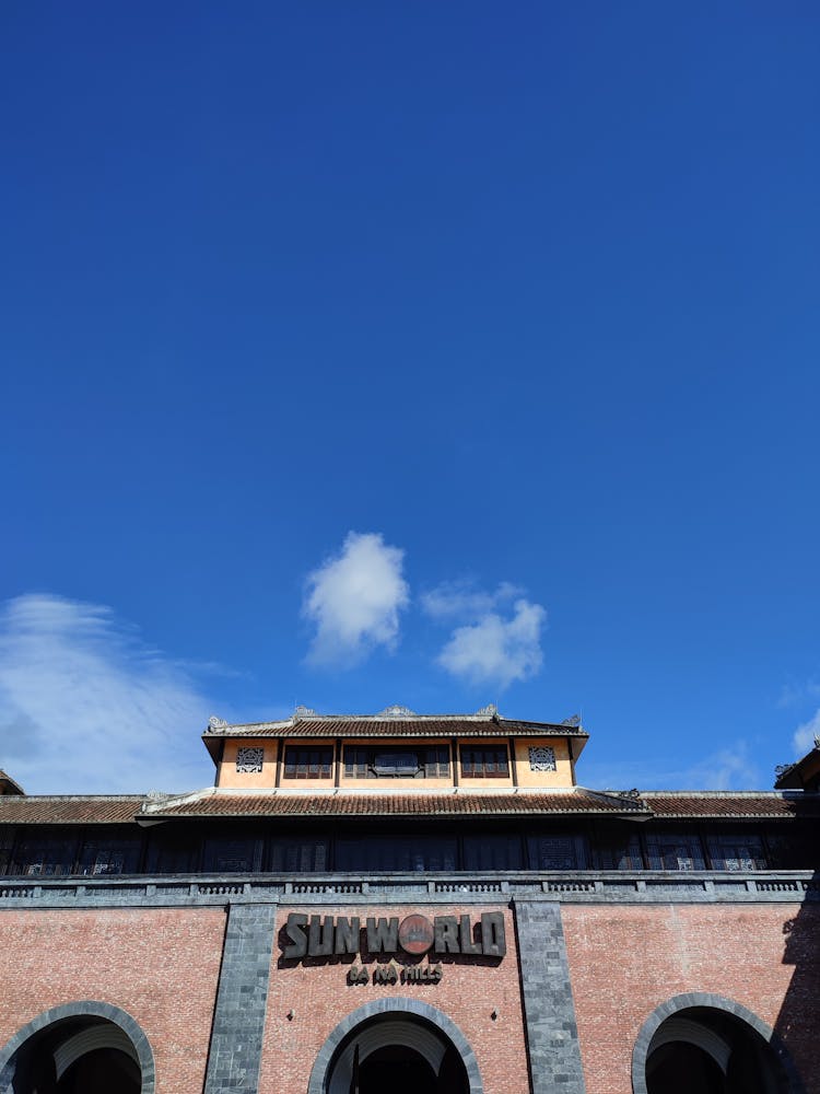 Facade Of The Ba Na Hill In Da Nag, Vietnam