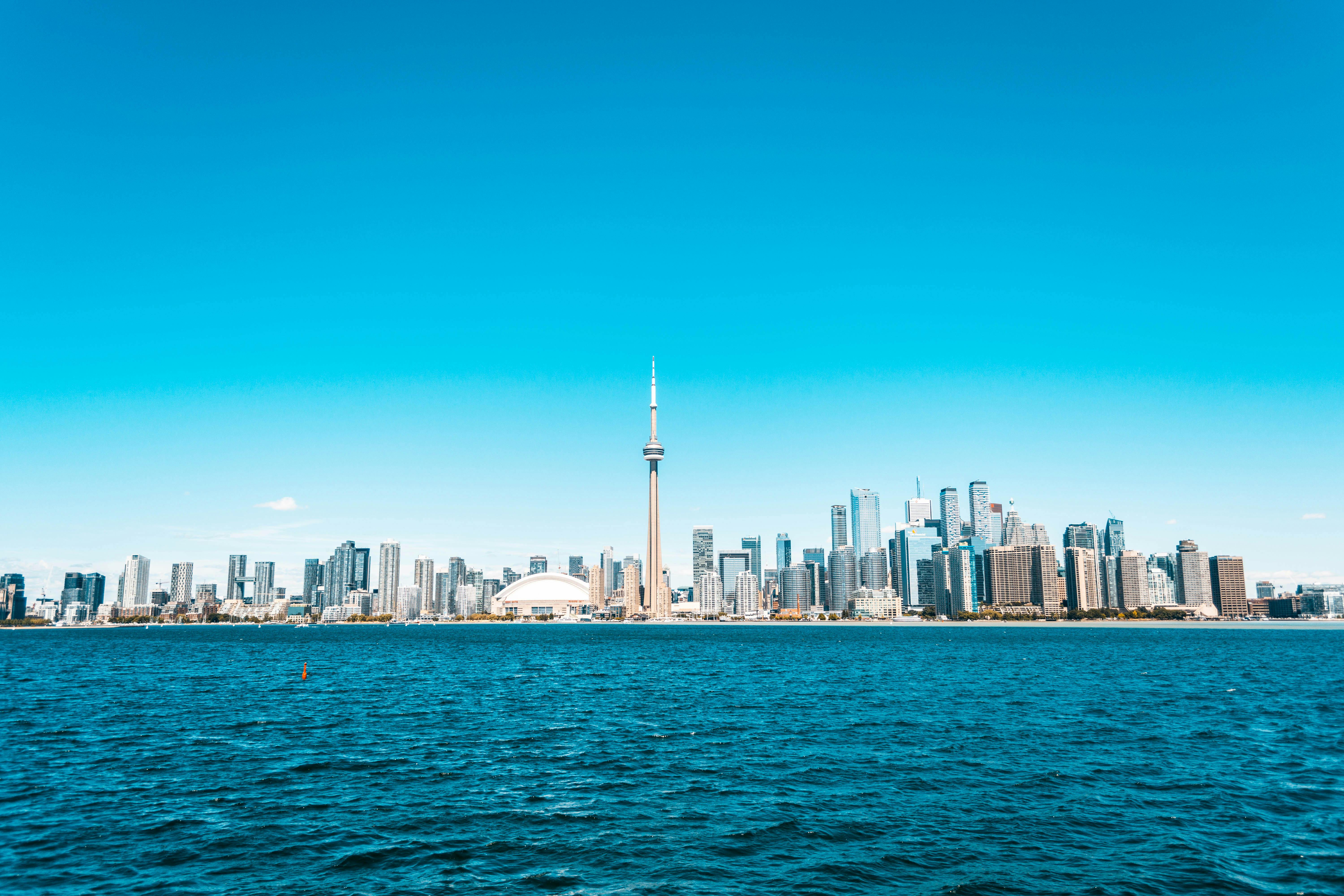 Building Cityscape Red Sunset Lake Canada City Lights Dark City Wallpaper -  Resolution:5920x3945 - ID:281320 - wallha.com