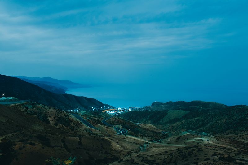 Tangier Atlantic coast Morocco