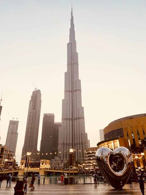 Ilmainen kuvapankkikuva tunnisteilla arkkitehtuuri, burj khalifa, Dubai Kuvapankkikuva