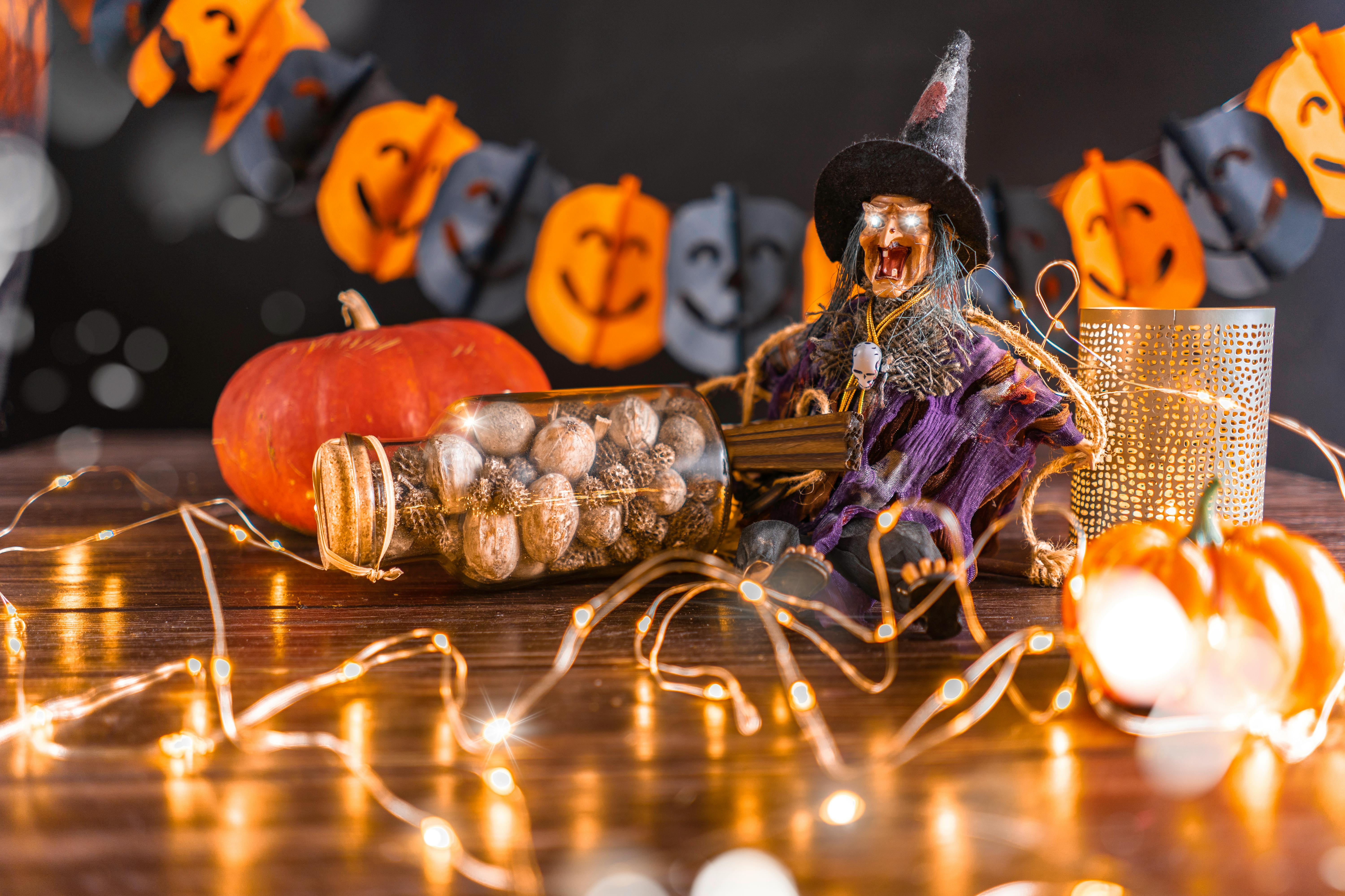 Closeup of Halloween Decorations · Free Stock Photo