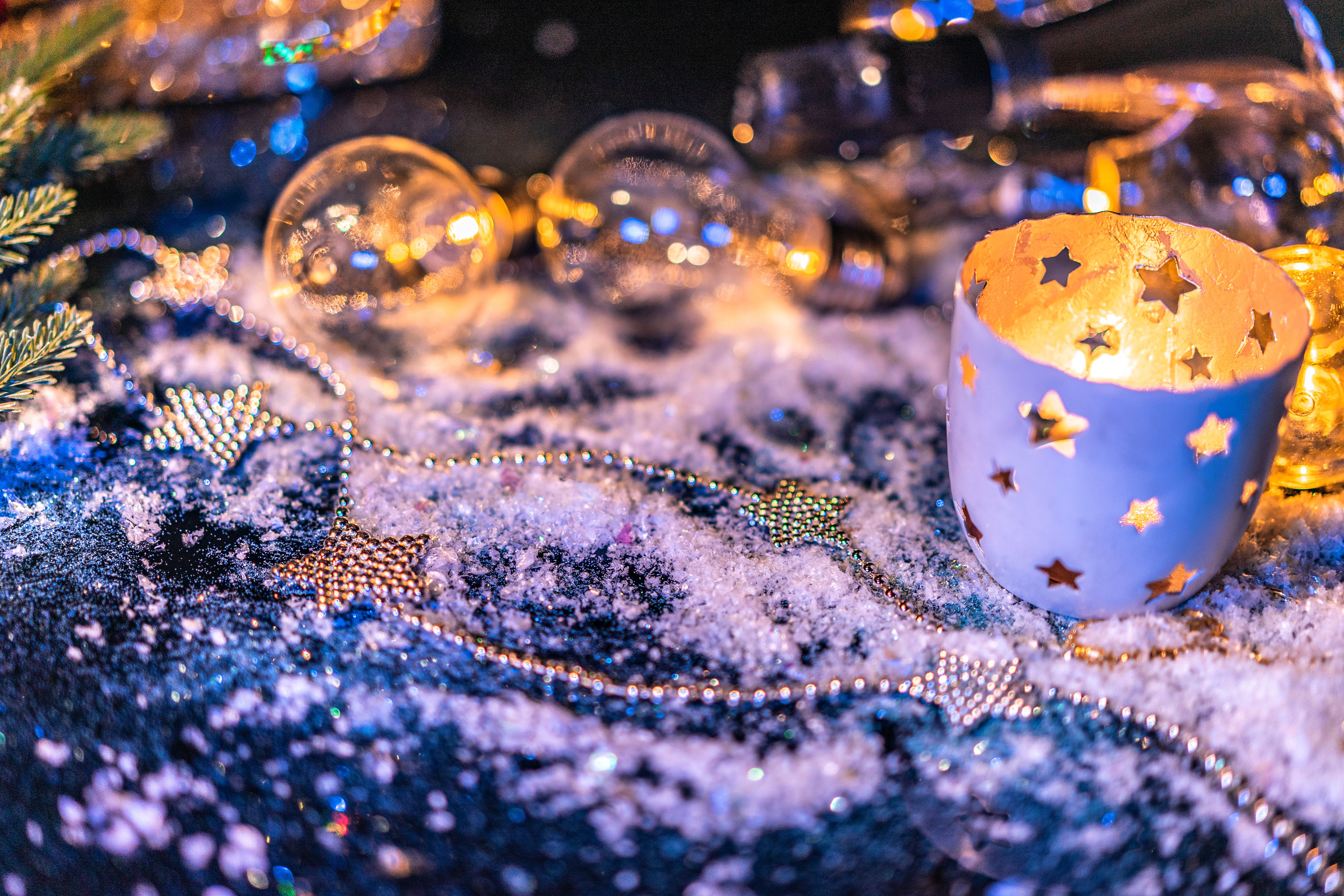 Hands cupping a warm mug of glögg — Swedish mulled wine at Christmas