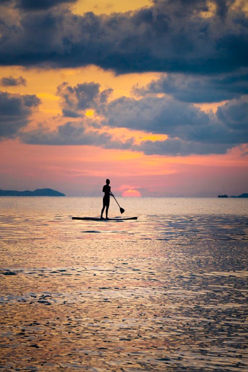 A Person on a Paddleboard