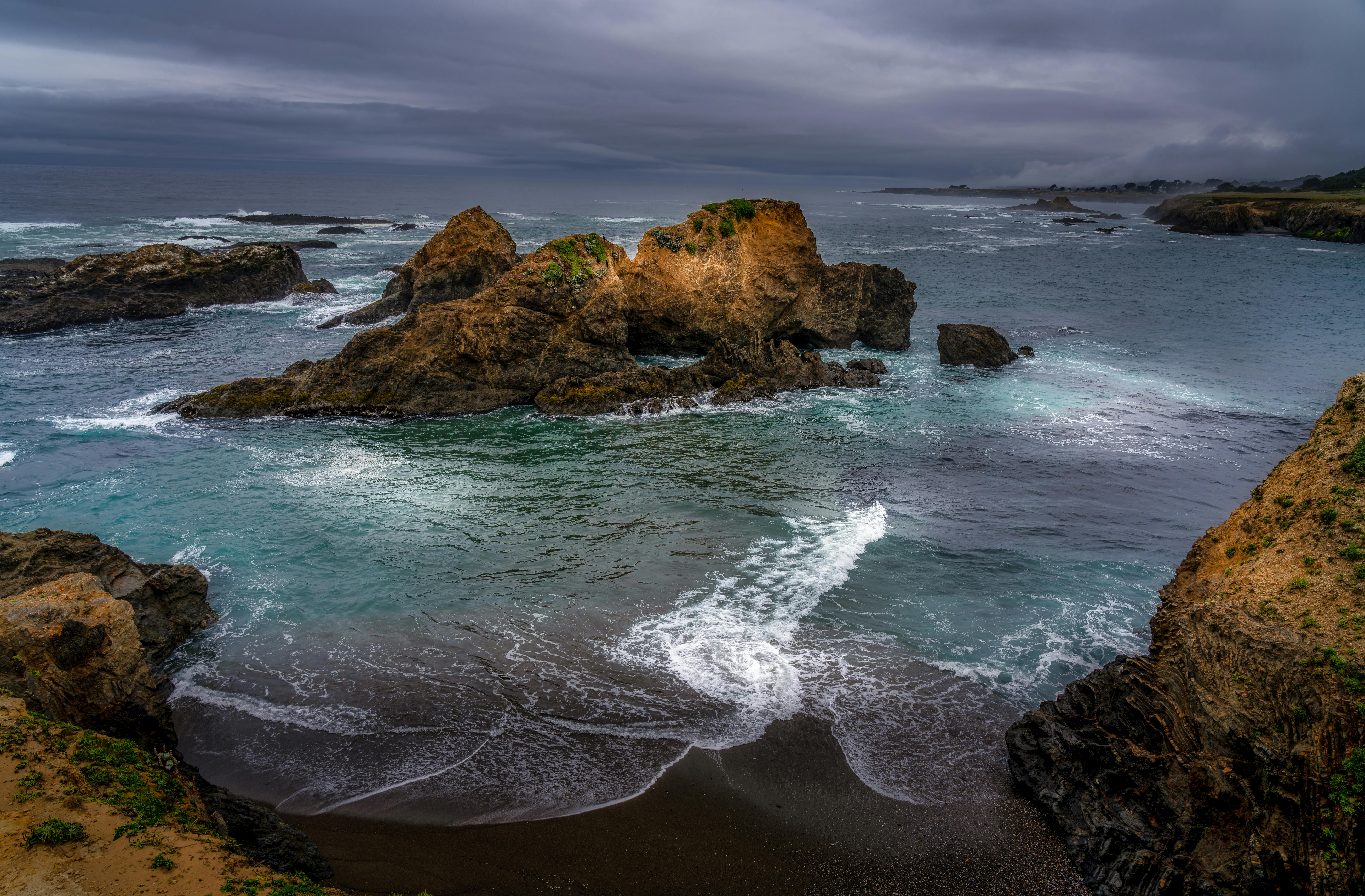 Free stock photo of california coast, coast, ocean